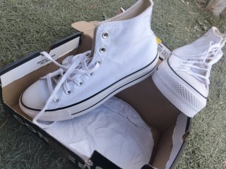 Botas Converse All Star Blancas Nuevas