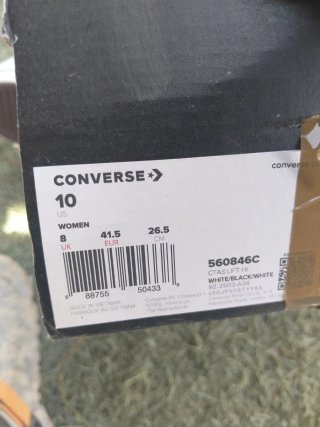 Botas Converse All Star Blancas Nuevas