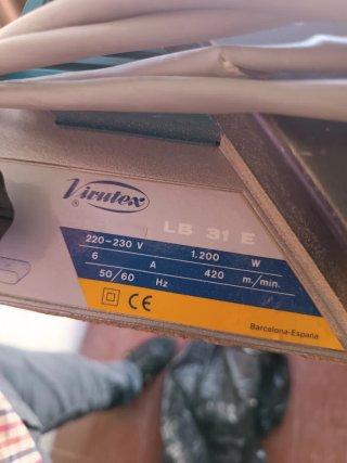 Lijadora de banda Virutex LB 31E
