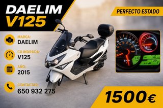 Daelim V125 2015 Maxi Scooter
