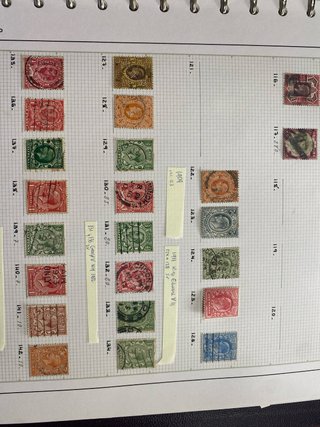 1076 Sellos Gran Bretaña 1841 a 1987