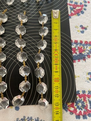Cadenas Cristal Octogonal Lámpara Araña