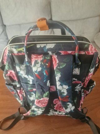 Mochila RIEU floral grande para portátil