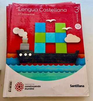 Libros 3º primaria Santillana Construyendo Mundos