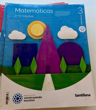 Libros 3º primaria Santillana Construyendo Mundos