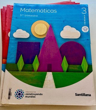 Libros 3º primaria Santillana Construyendo Mundos