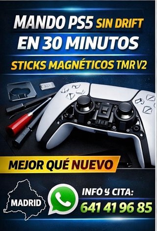 Reparación Mando PS5 Sin Drift 30 Minutos
