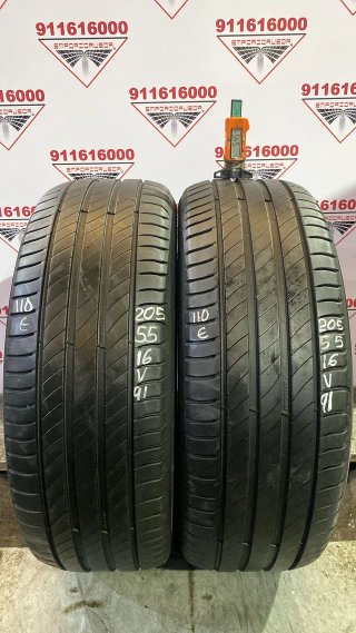 205 55 16 V MICHELIN RUEDA AL 90% VIDA UTIL