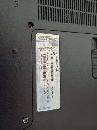 Portátil HP Pavilion g6 15.6 + Cargador