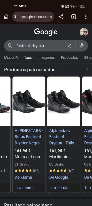 Botas Alpinestars Faster 4 Drystar