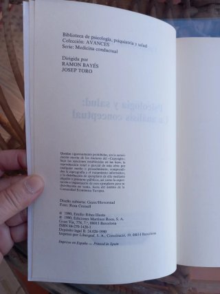 Psicología y salud un análisis conceptual