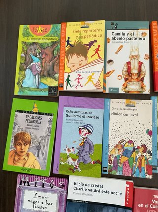 LOTE LIBROS LITERATURA JUVENIL
