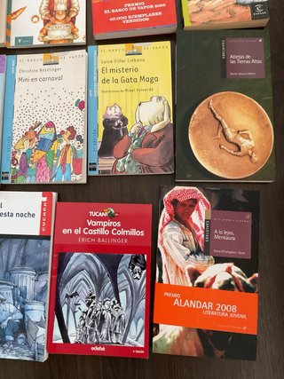 LOTE LIBROS LITERATURA JUVENIL