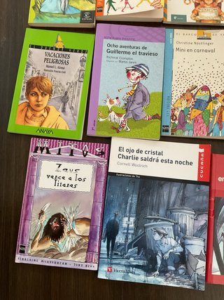 LOTE LIBROS LITERATURA JUVENIL