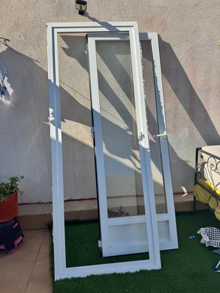 Puerta de aluminio