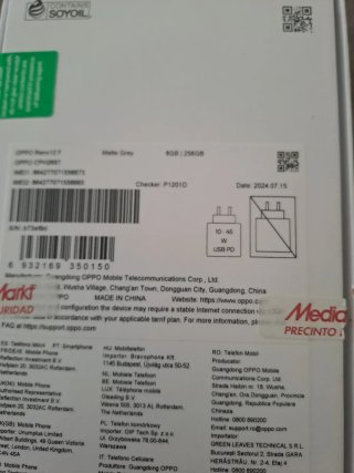 Oppo Reno12 F 256GB + 8GB RAM