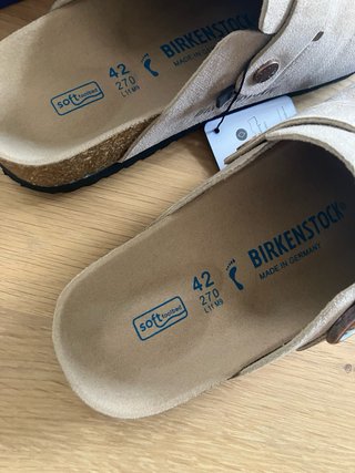 Birkenstock Boston Beige Talla 42