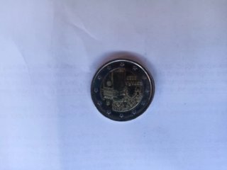 Moneda 2€ España 2021 Error Huevo Fr