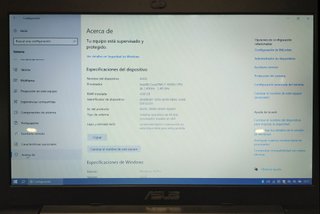 Portátil ASUS F555LA i7 SSD Windows 10