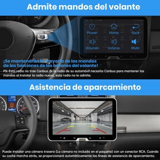 Radio Coche 1 DIN Android 2GB+64GB