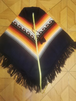 Poncho Vintage Multicolor