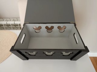 Caja Decorativa Mickey Mouse Madera