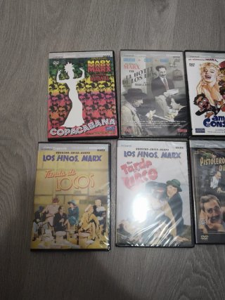 Oferta Colección 10 Películas DVD Hermanos Marx