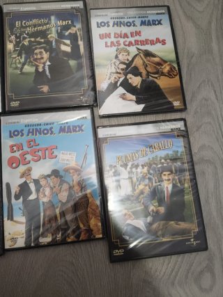 Oferta Colección 10 Películas DVD Hermanos Marx