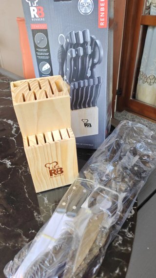 Set Coltelli Renberg 15 Pezzi