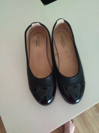 Mocasines negros HEXAFLEX talla 37