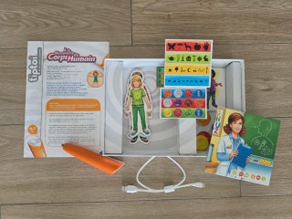 Juego Tiptoi El Cuerpo Humano (Francés)