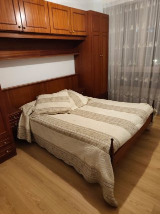 Armario, cama, dormitorio, mesillas