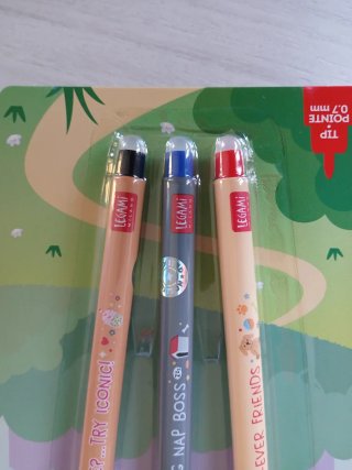 Set 3 Penne Cancellabili Legami Fur-ever friends