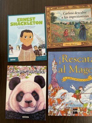 LOTE 5 LIBROS LITERATURA INFANTIL JUVENIL
