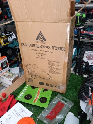 Decespugliatore a zaino 52cc benzina