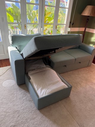 Sofá Cama IKEA Gris