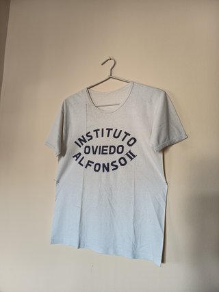 Camiseta Vintage IES Alfonso II Oviedo Talla M