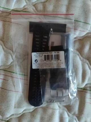 Correa Garmin Forerunner 225 Negra Nueva