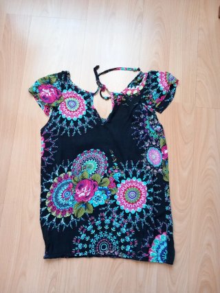 Blusa estampada talla 36