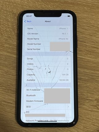 iPhone XR nero da 64GB