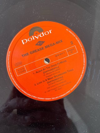 Vinilo LP The Grease Megamix