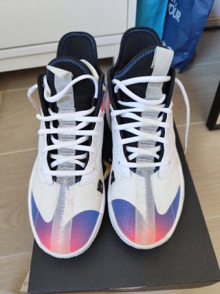 Jordan React Elevation Azul Rojo Blanco