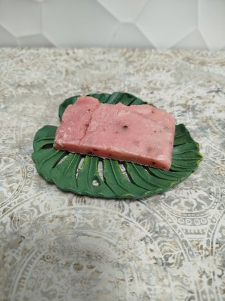 2 Platos Decorativos Hoja y Flor