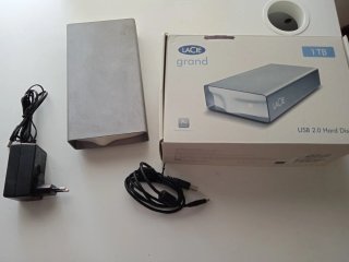 Disco Duro Externo LaCie 1TB Aluminio