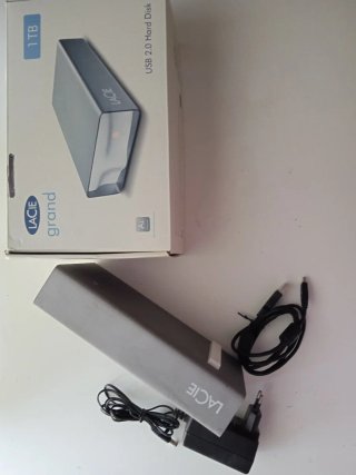 Disco Duro Externo LaCie 1TB Aluminio