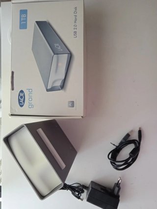 Disco Duro Externo LaCie 1TB Aluminio