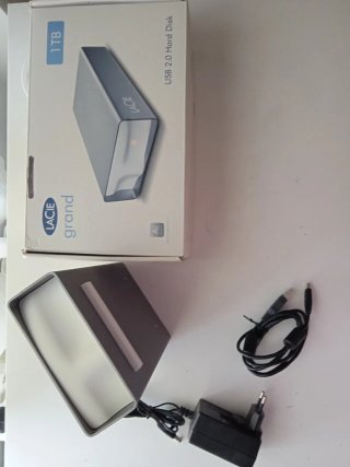Disco Duro Externo LaCie 1TB Aluminio