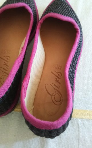 Friulane Scarpe Nere e Rosa
