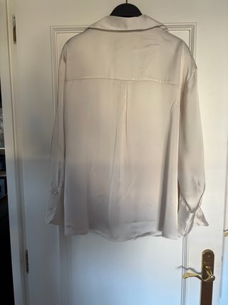 Blusa Zara Raso Beige
