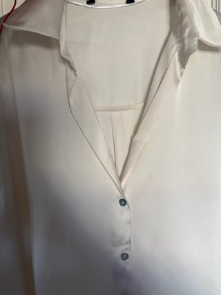 Blusa Zara Raso Beige